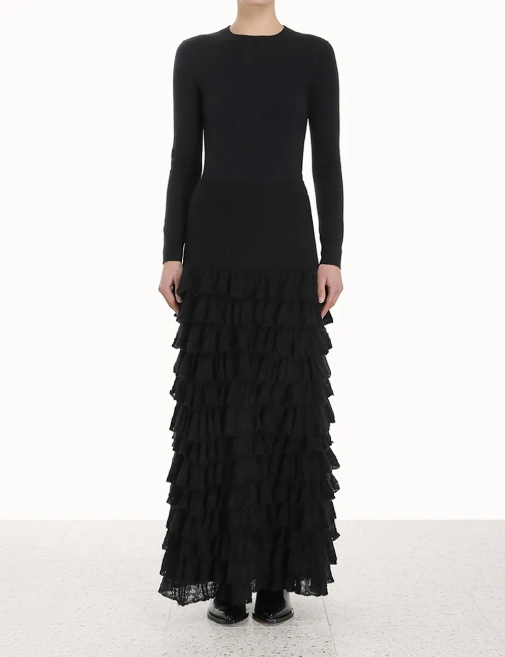 ZIMMERMANN Classic Crew Neck Sweater-Women Tops