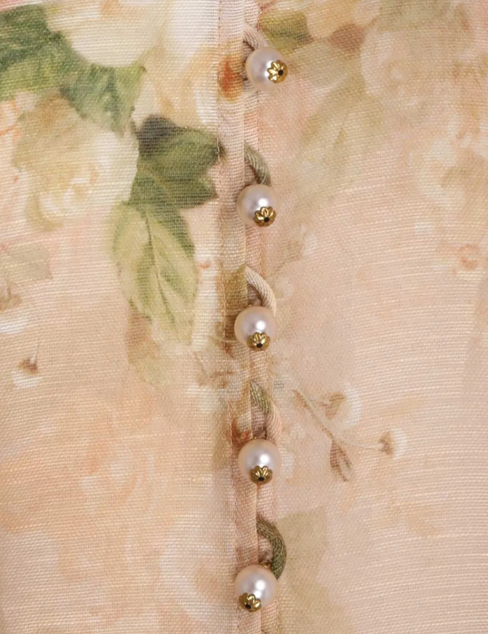 ZIMMERMANN Sensory Buttoned Blouse-Women Luminosity