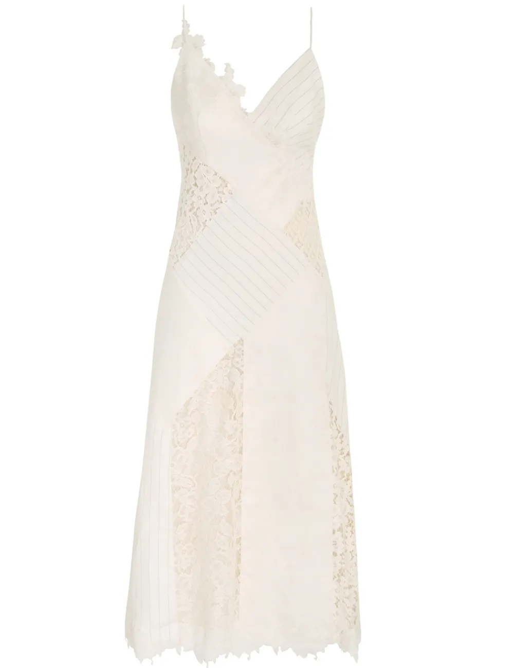 ZIMMERMANN Luminosity Patch Lace Dress-Women Dresses