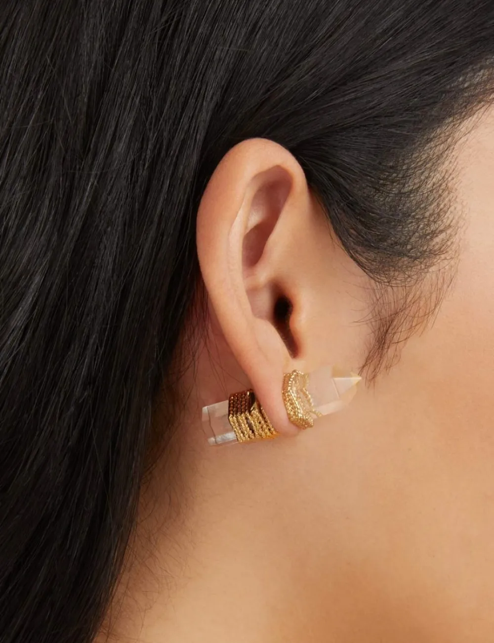 ZIMMERMANN Crystal Quartz Studs Earrings-Women Earrings