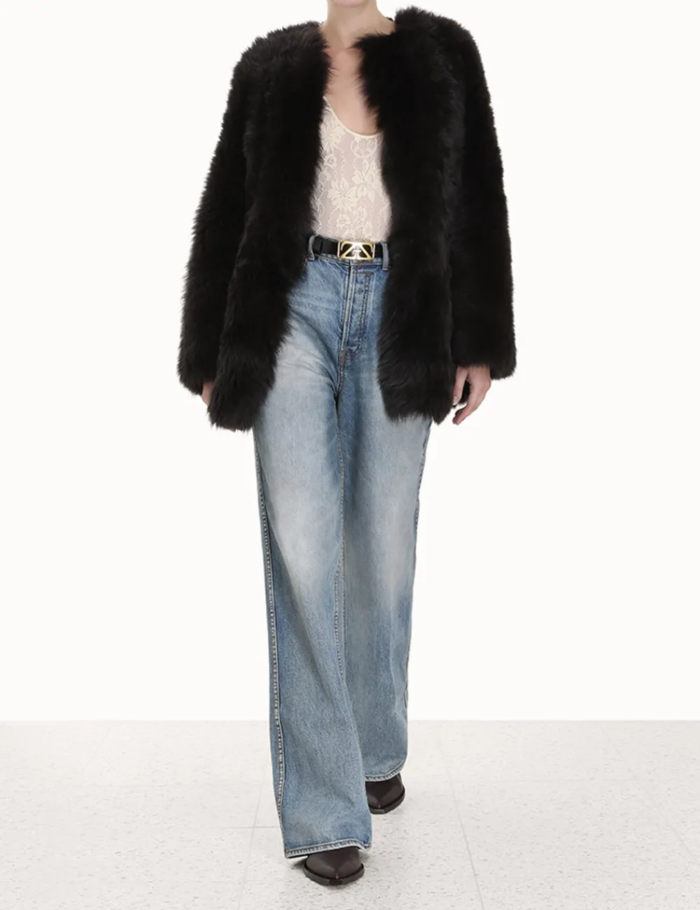 ZIMMERMANN Luminosity Shearling Jacket-Women Luminosity