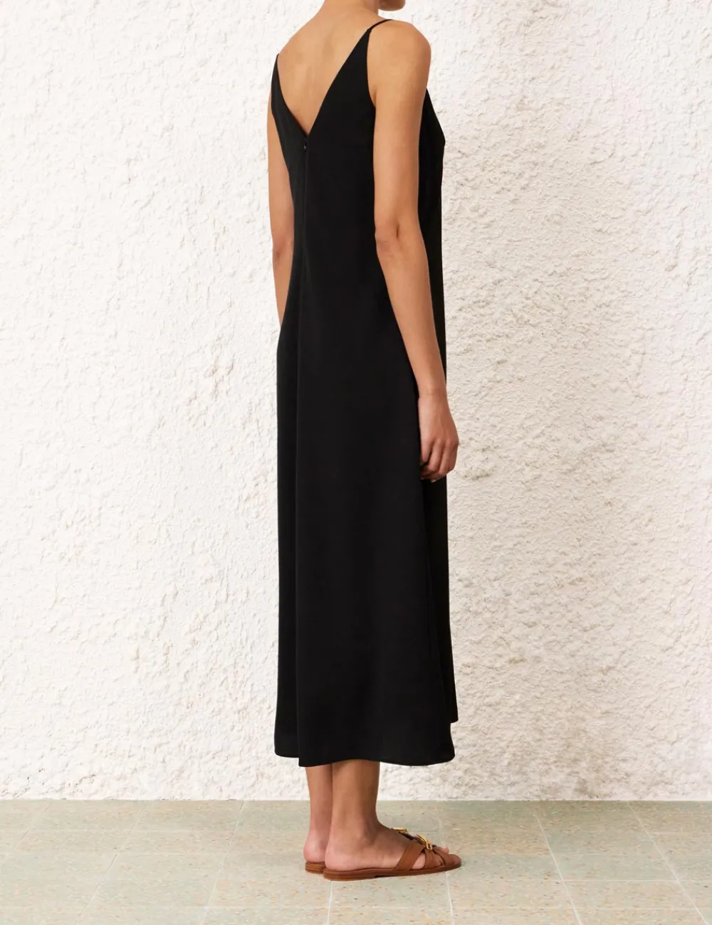 ZIMMERMANN Chain Midi Dress-Women Clothing