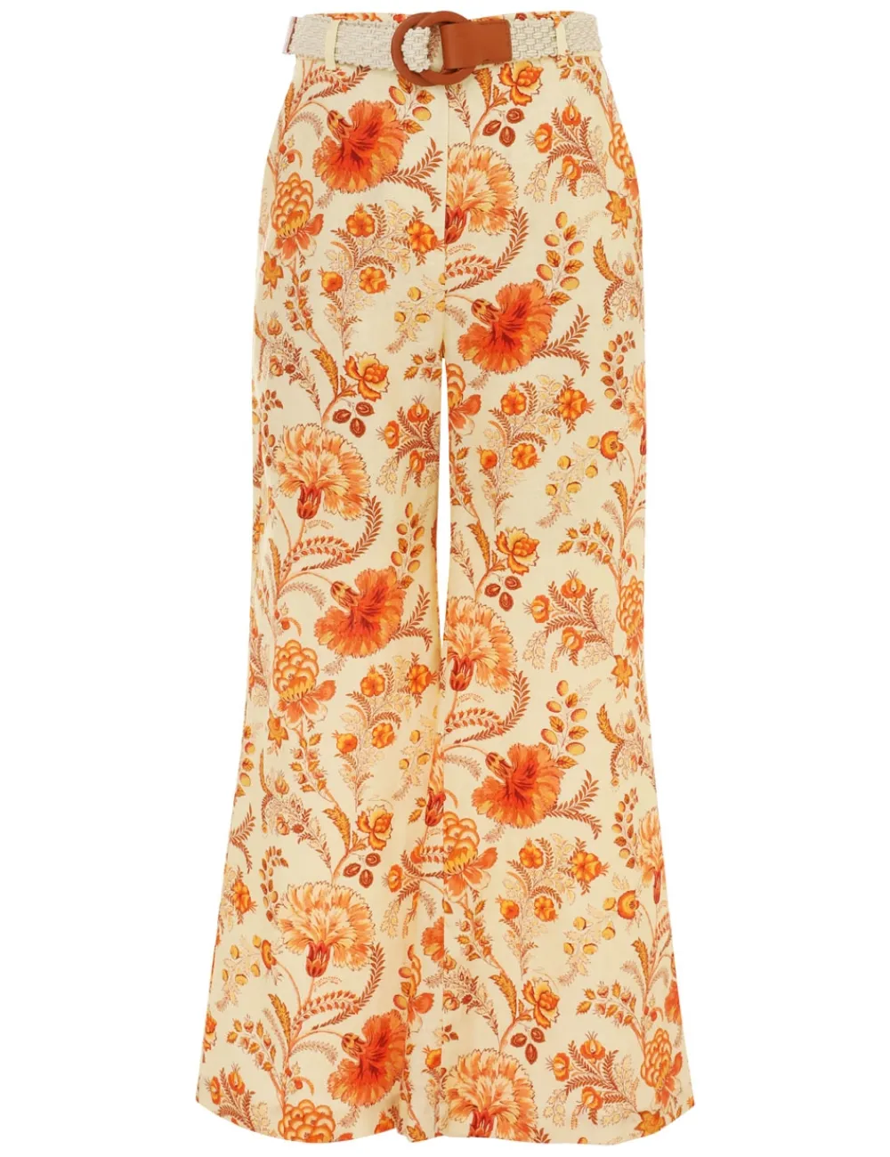 ZIMMERMANN Junie Crop Flared Pant-Women Clothing