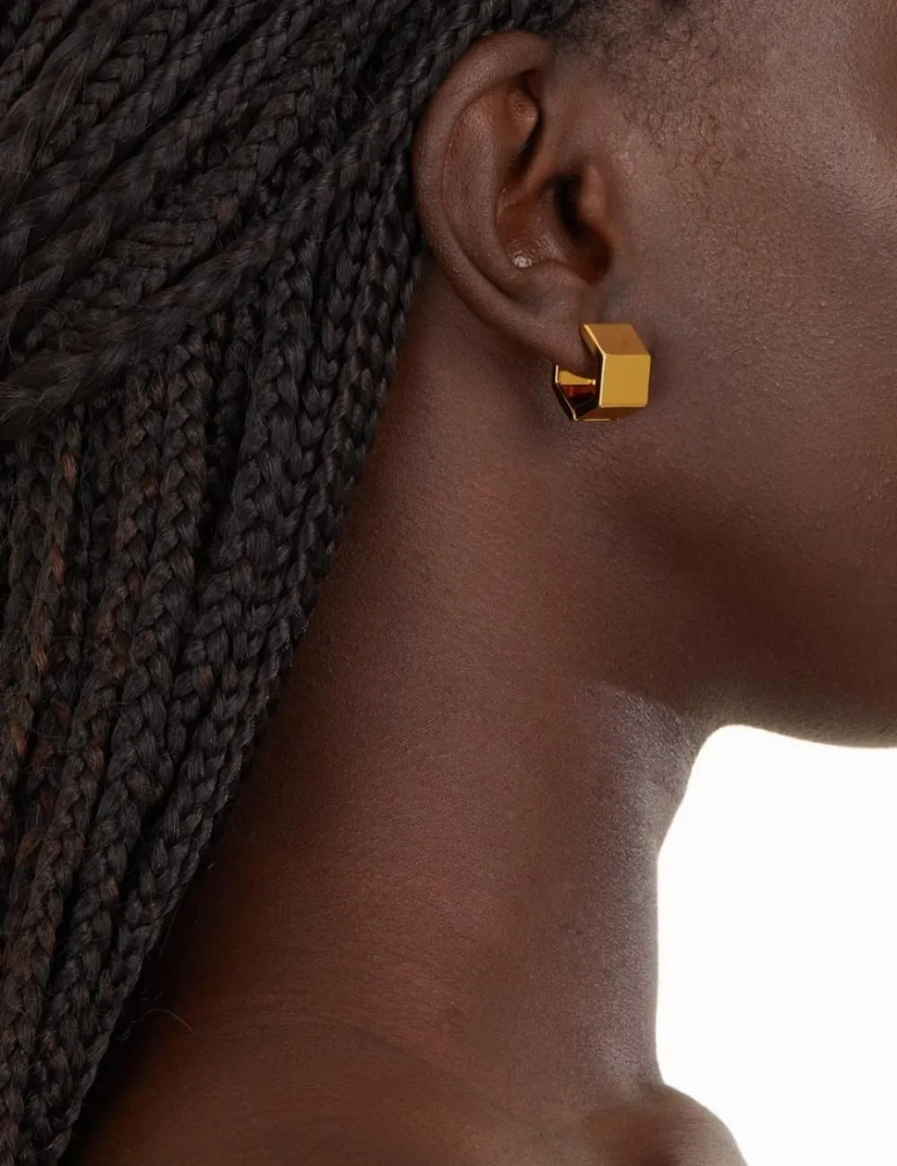 ZIMMERMANN Hexagon Huggies-Women Accessories