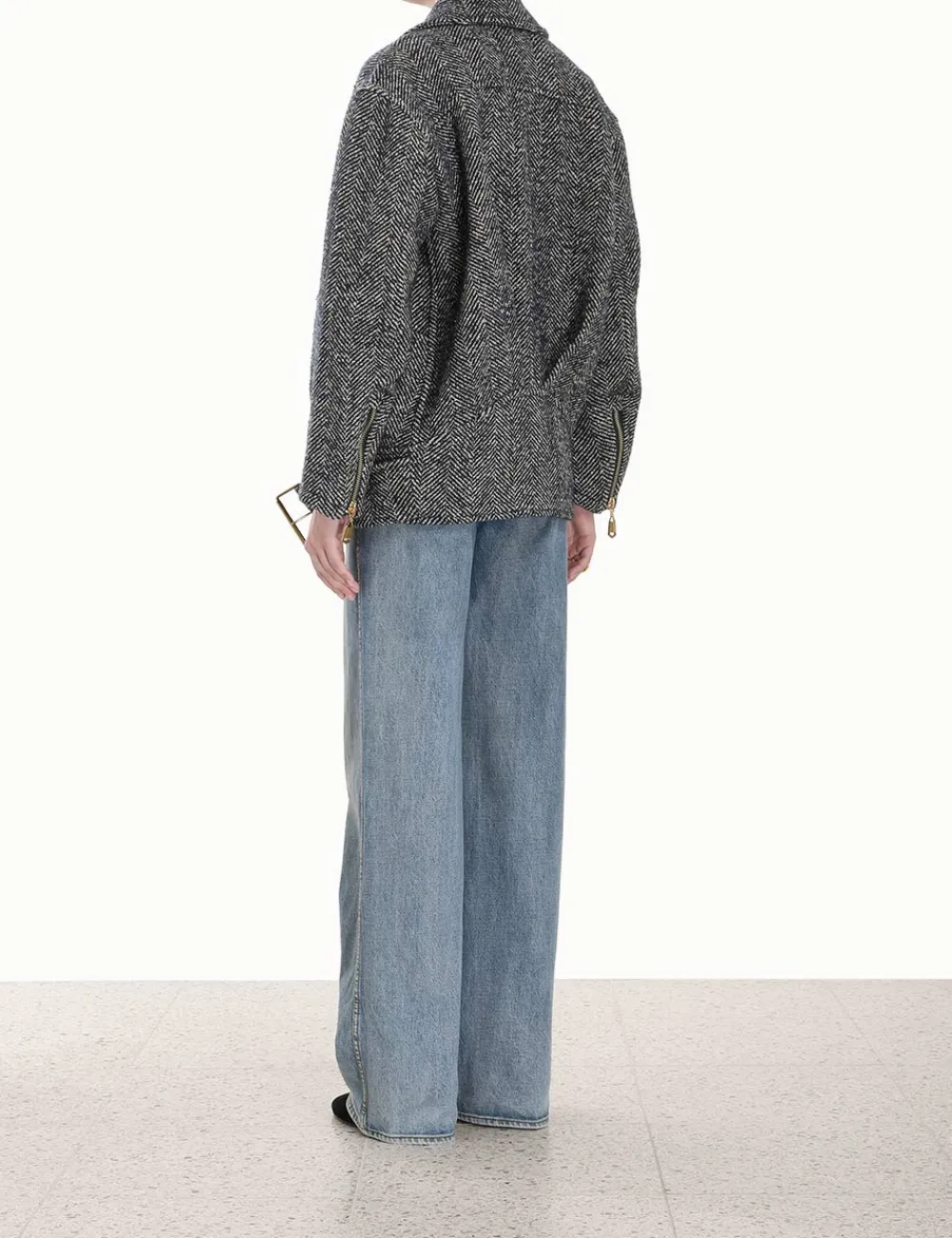 ZIMMERMANN Lyrical Oversized Biker Jacket-Women Jackets & Coats