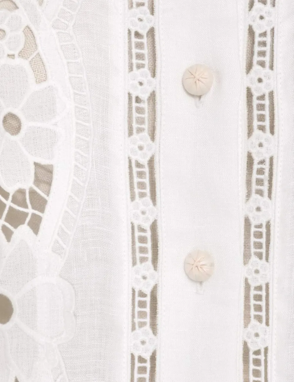 ZIMMERMANN Halcyon Broderie Shirt-Women Clothing