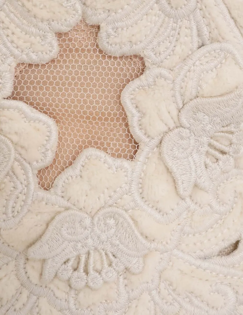 ZIMMERMANN Sensory Velvet Lace Bodice-Women Luminosity