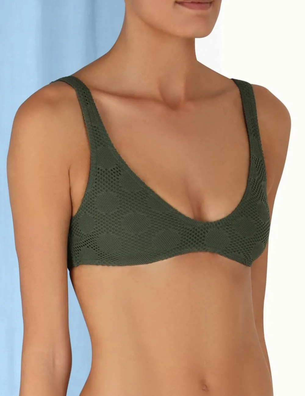 ZIMMERMANN Separates Dot Scoop Bra-Women Separates