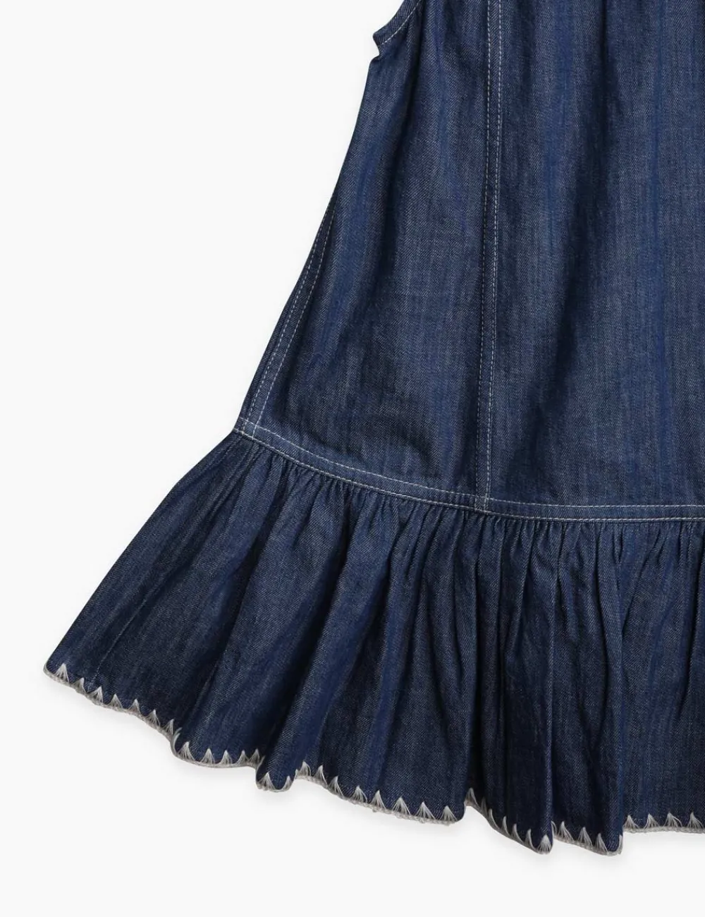 ZIMMERMANN Devi Denim Dress-Kids Denim