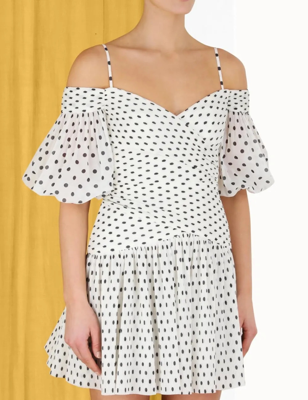 ZIMMERMANN Pleated Mini-Women Clothing