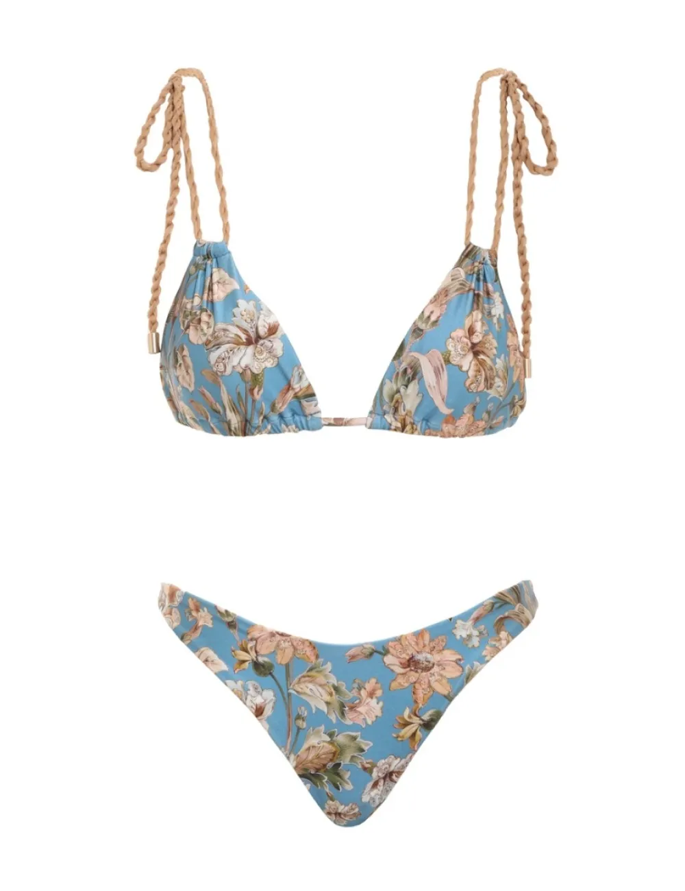 ZIMMERMANN Chintz Rope Trim Bikini-Women Bikinis