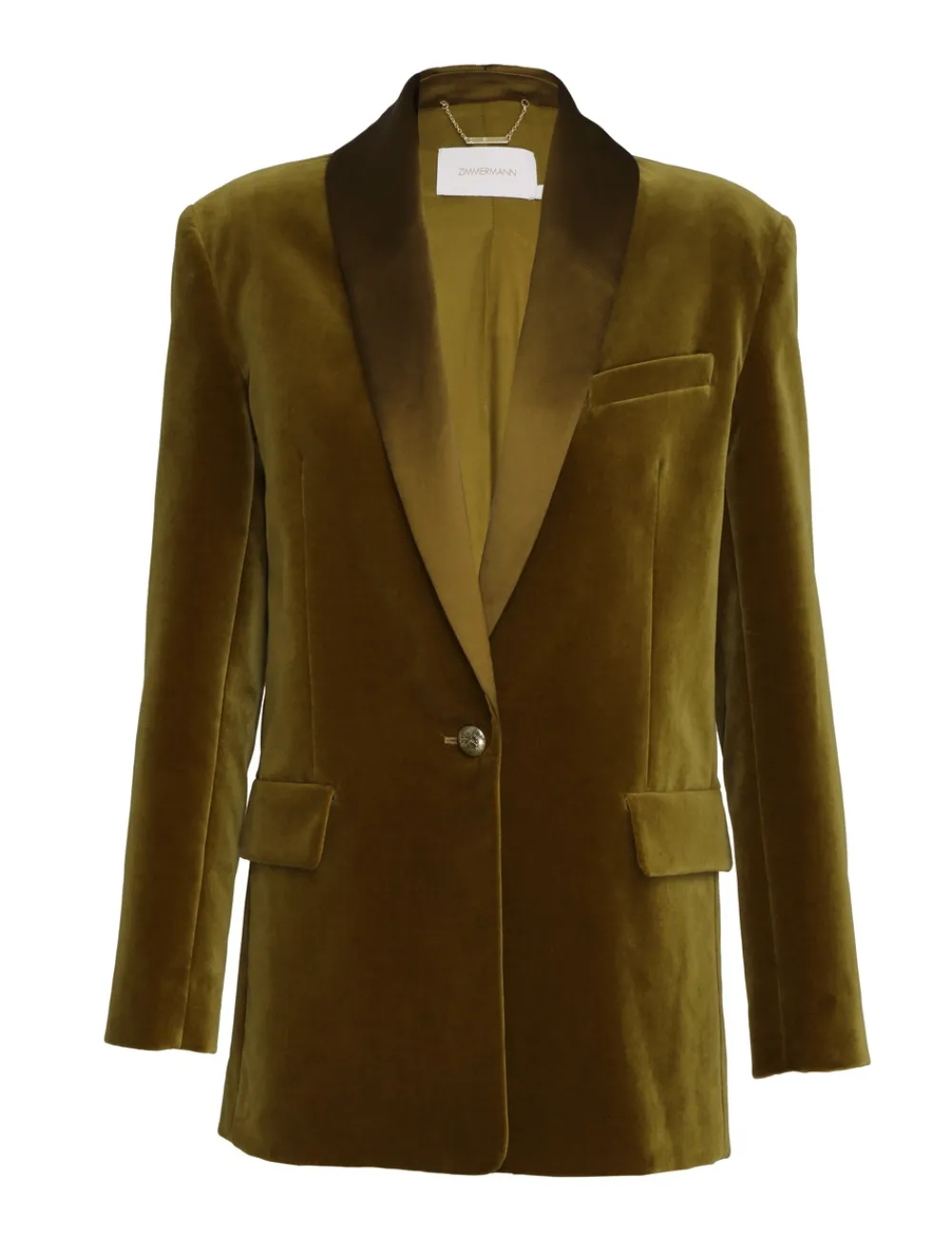 ZIMMERMANN Lyrical Velvet Dinner Jacket-Women Clothing