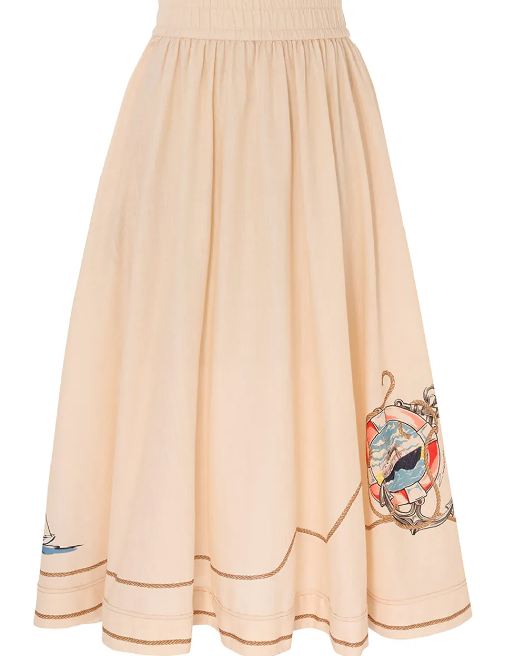 ZIMMERMANN Alight Swing Skirt-Women Skirts