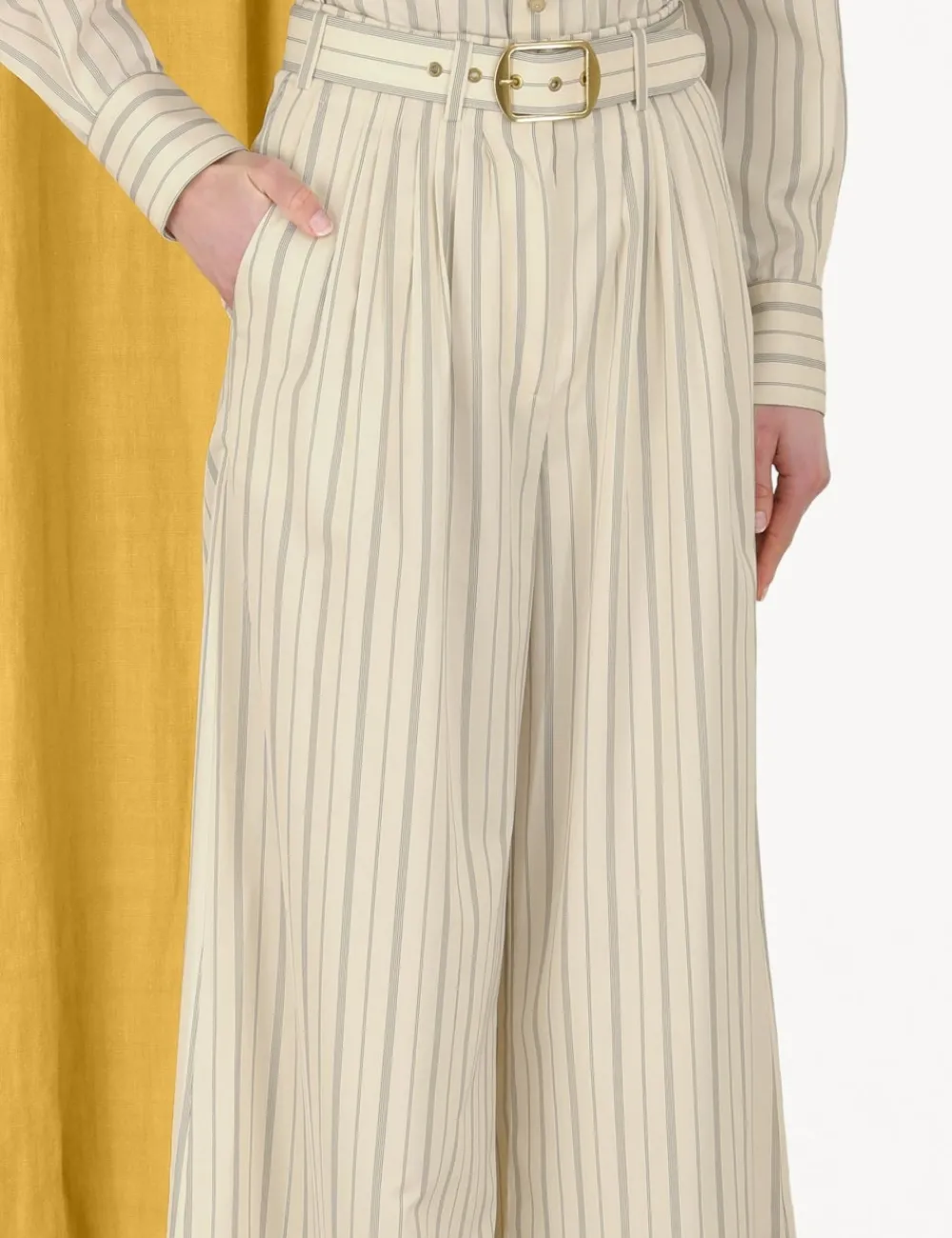 ZIMMERMANN Sensory Stripe Pant-Women Shorts & Pants