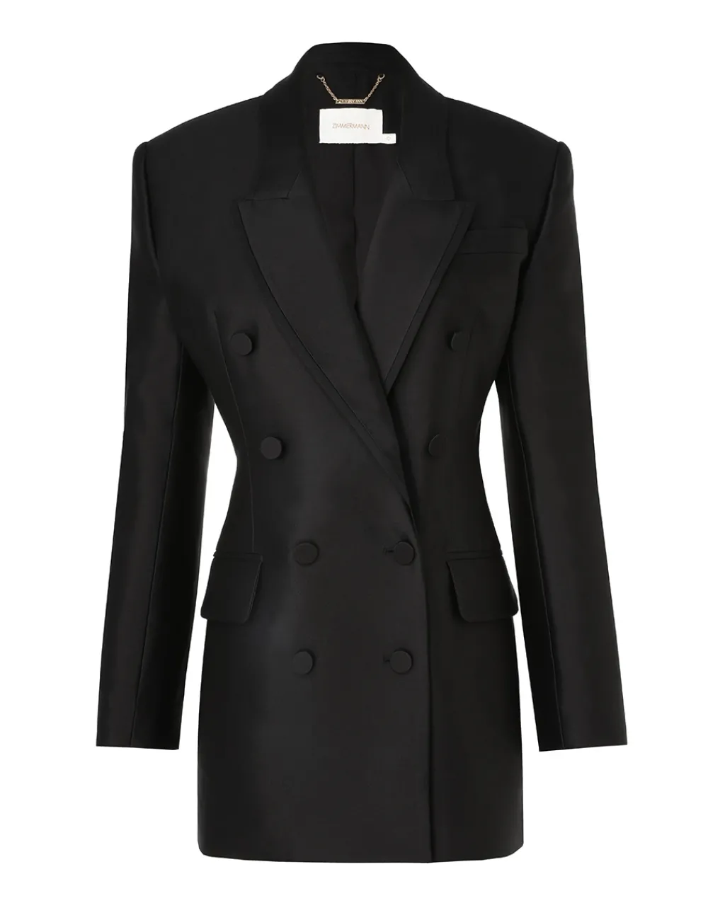 ZIMMERMANN Matchmaker Tuxedo Dress-Women Clothing