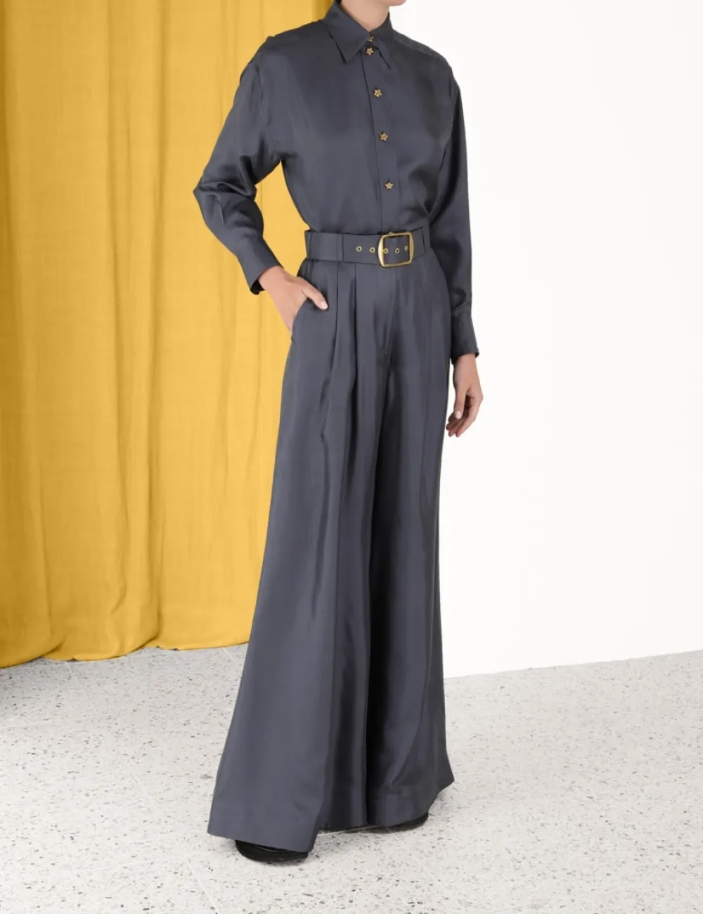 ZIMMERMANN Lyrical Pleated Pant-Women Clothing