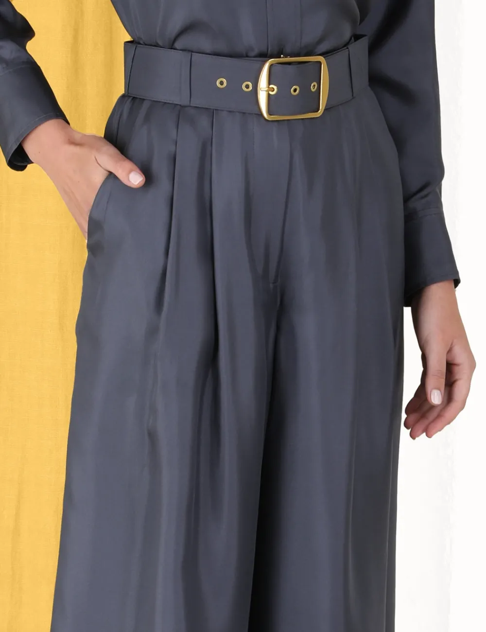 ZIMMERMANN Lyrical Pleated Pant-Women Clothing