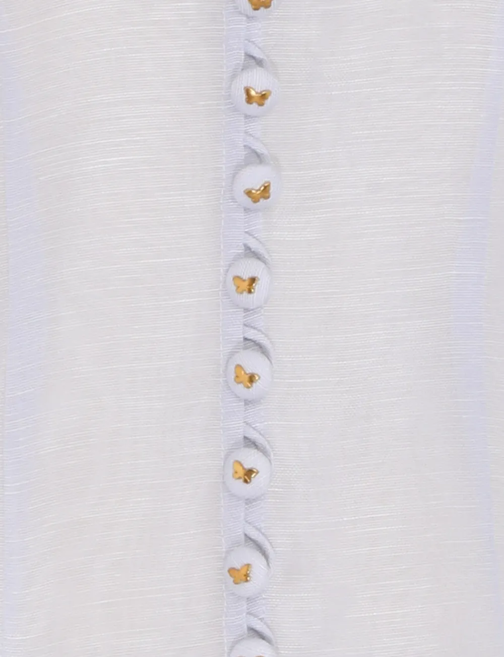 ZIMMERMANN Luminosity Lantern Blouse-Women In Denim