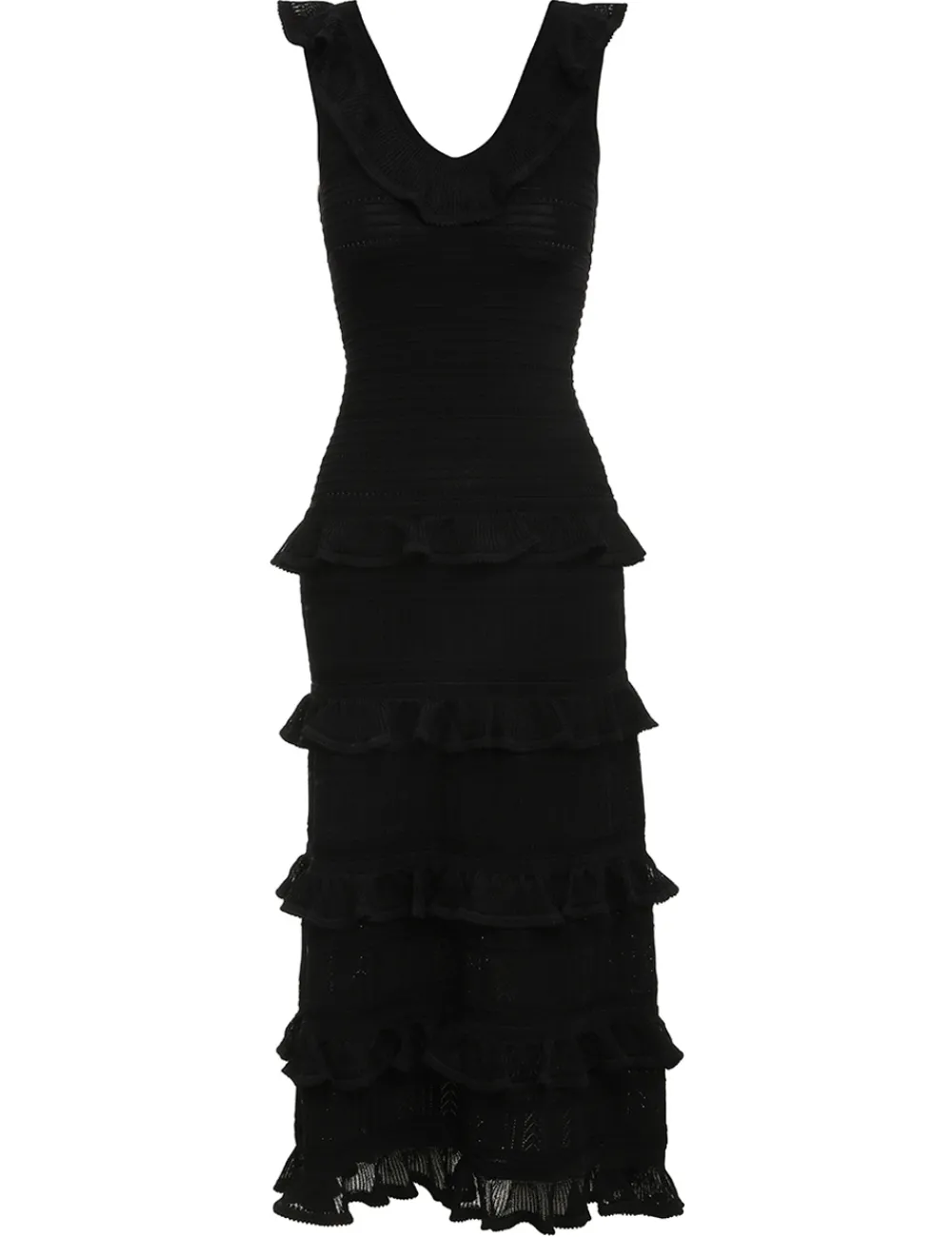 ZIMMERMANN Luminosity Ruffle Tank Dress-Women Luminosity