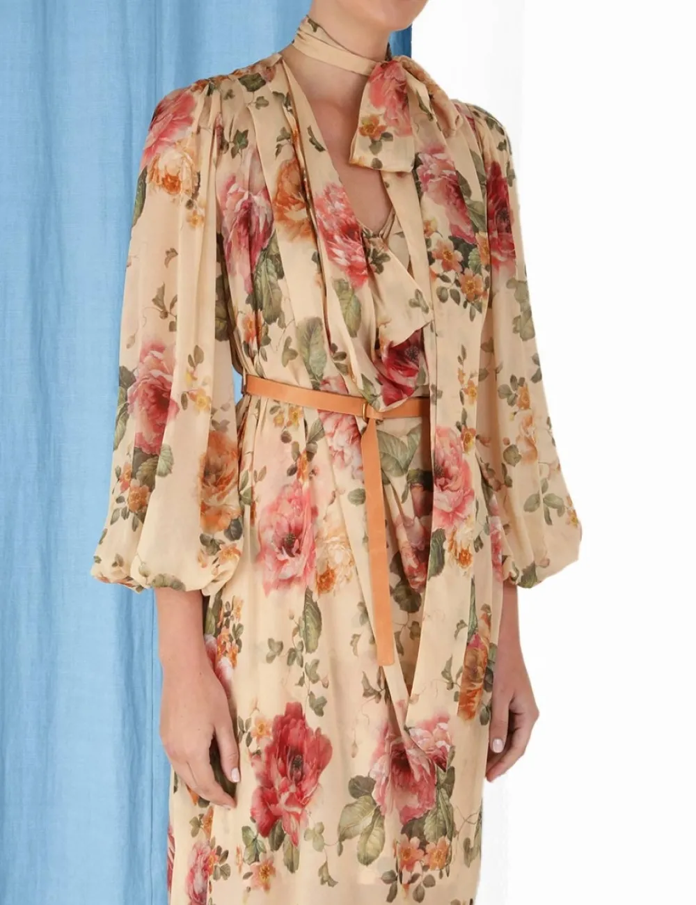 ZIMMERMANN Luminosity Billow Dress-Women Dresses