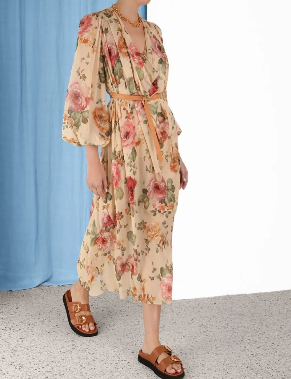 ZIMMERMANN Luminosity Billow Dress-Women Dresses