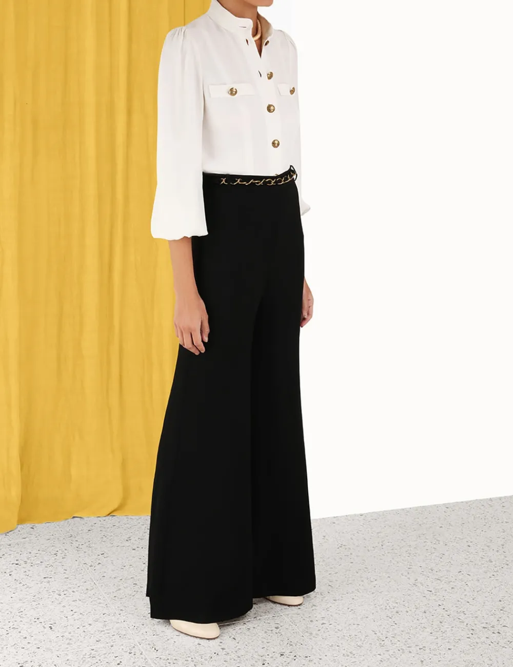 ZIMMERMANN Utility Body Shirt-Women Clothing