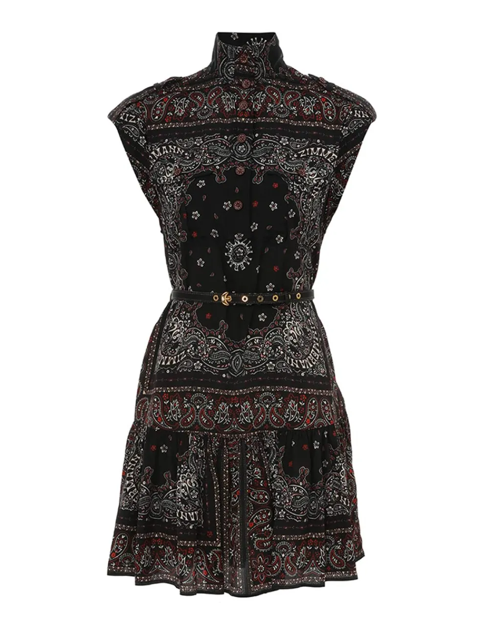 ZIMMERMANN Utility Mini Dress-Women Dresses