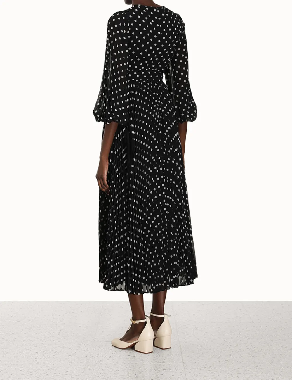 ZIMMERMANN Sunray Long Sleeve Midi-Women Clothing