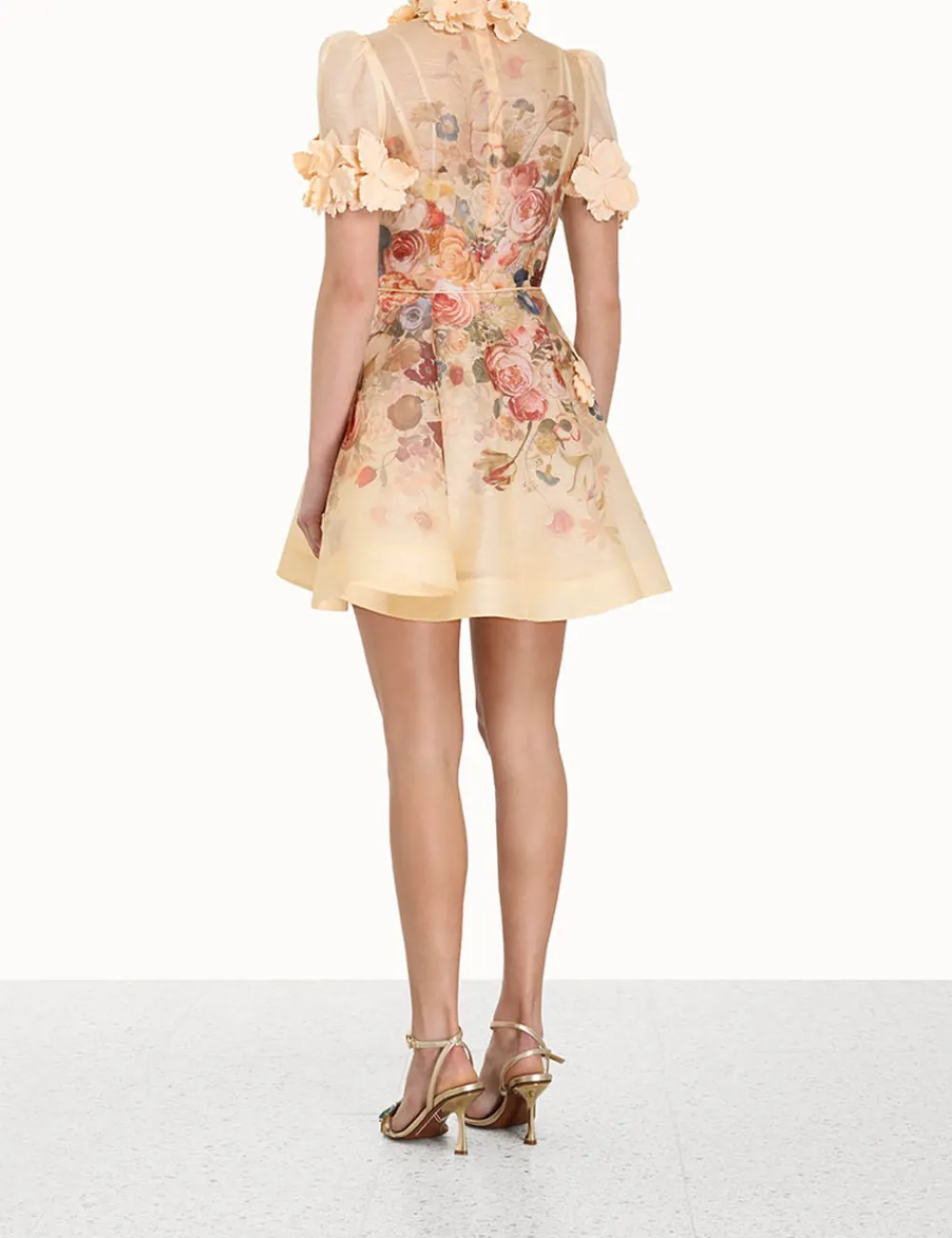 ZIMMERMANN Luminosity Liftoff Flower Mini-Women Dresses