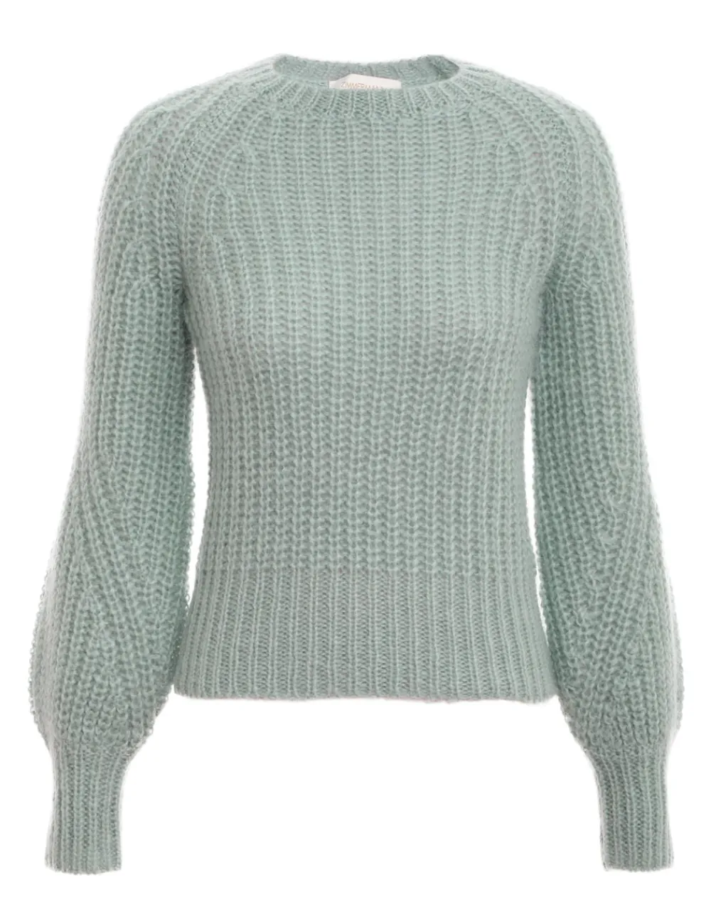 ZIMMERMANN Luminosity Raglan Sweater-Women In Denim