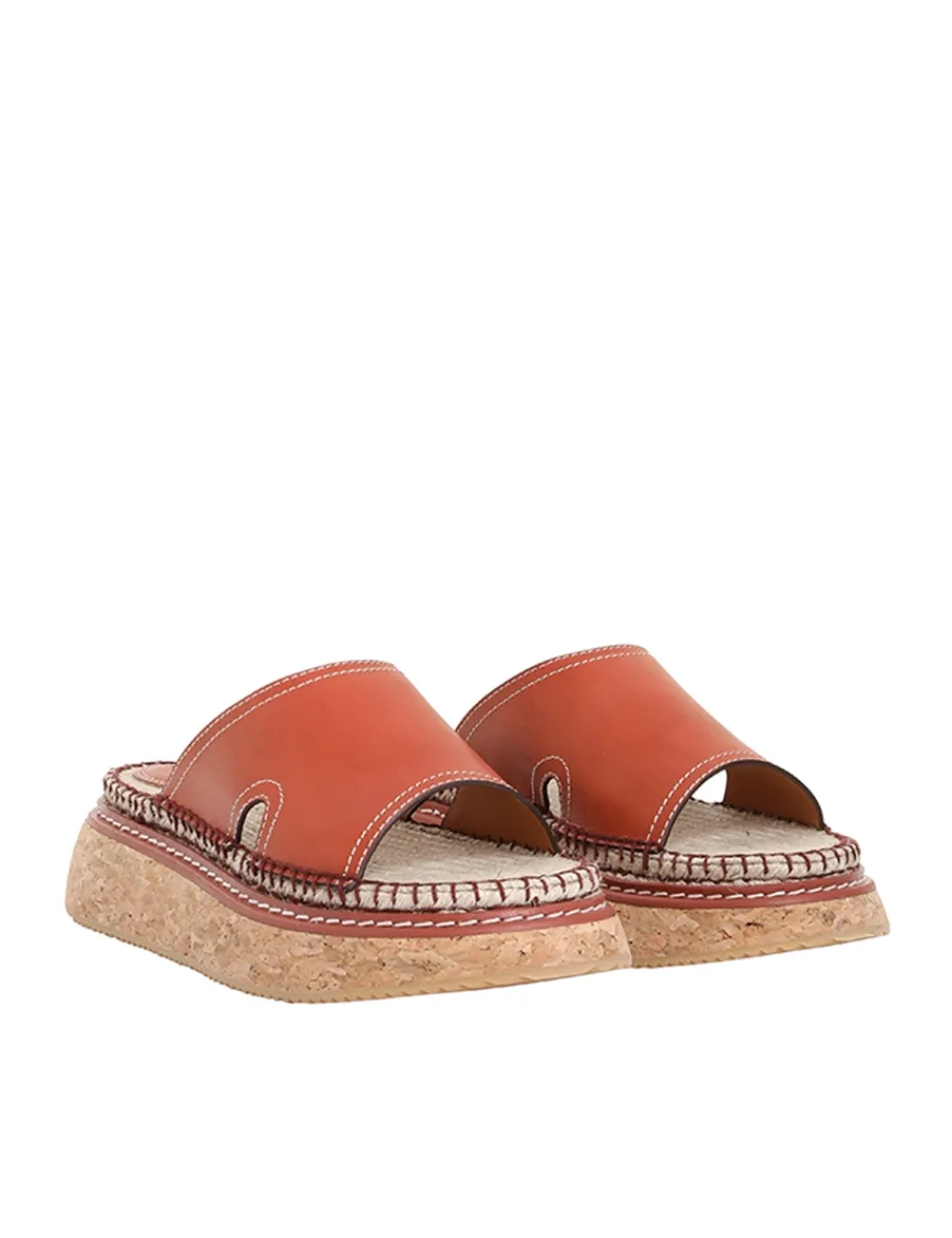 ZIMMERMANN Flatform Espadrille Slide-Women Sandals