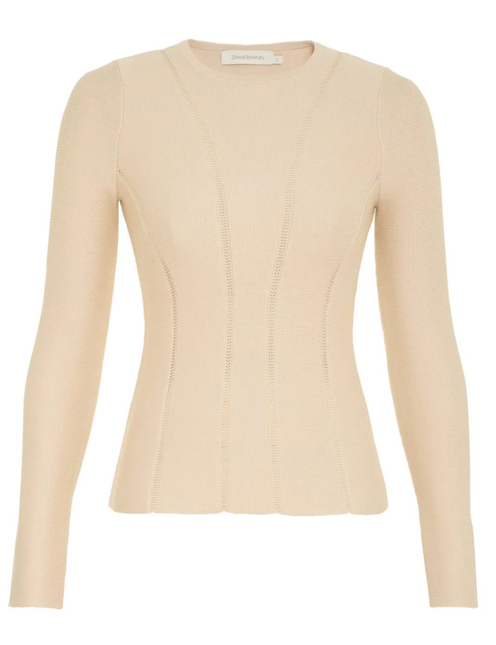 ZIMMERMANN Luminosity Knit Panelled Top-Women Luminosity
