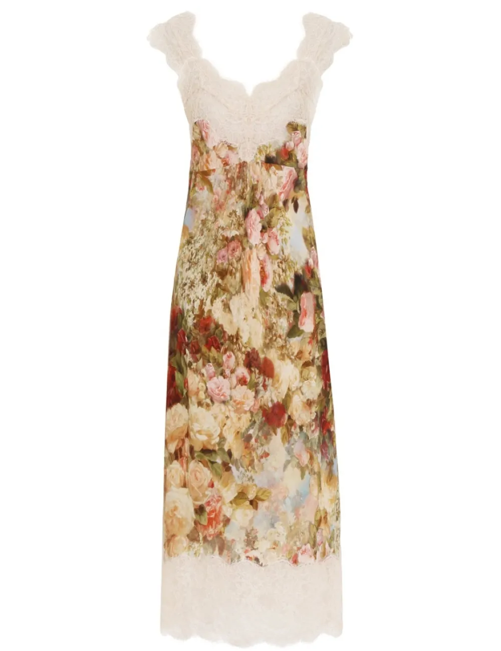 ZIMMERMANN Luminosity Lace Slip Dress-Women Dresses