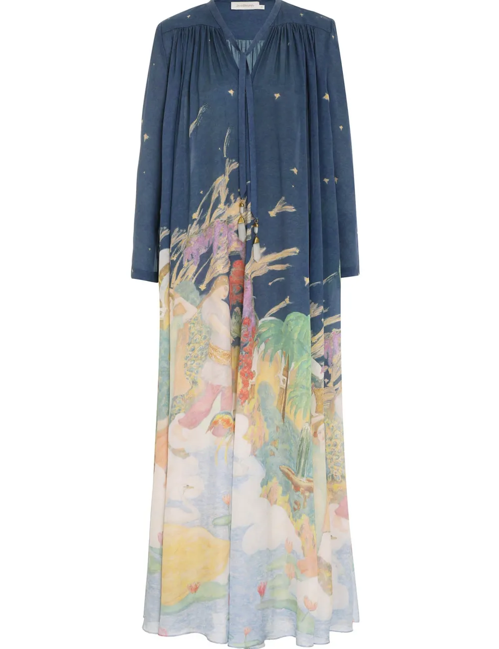 ZIMMERMANN Lyrical Sheath Dress-Women Clothing