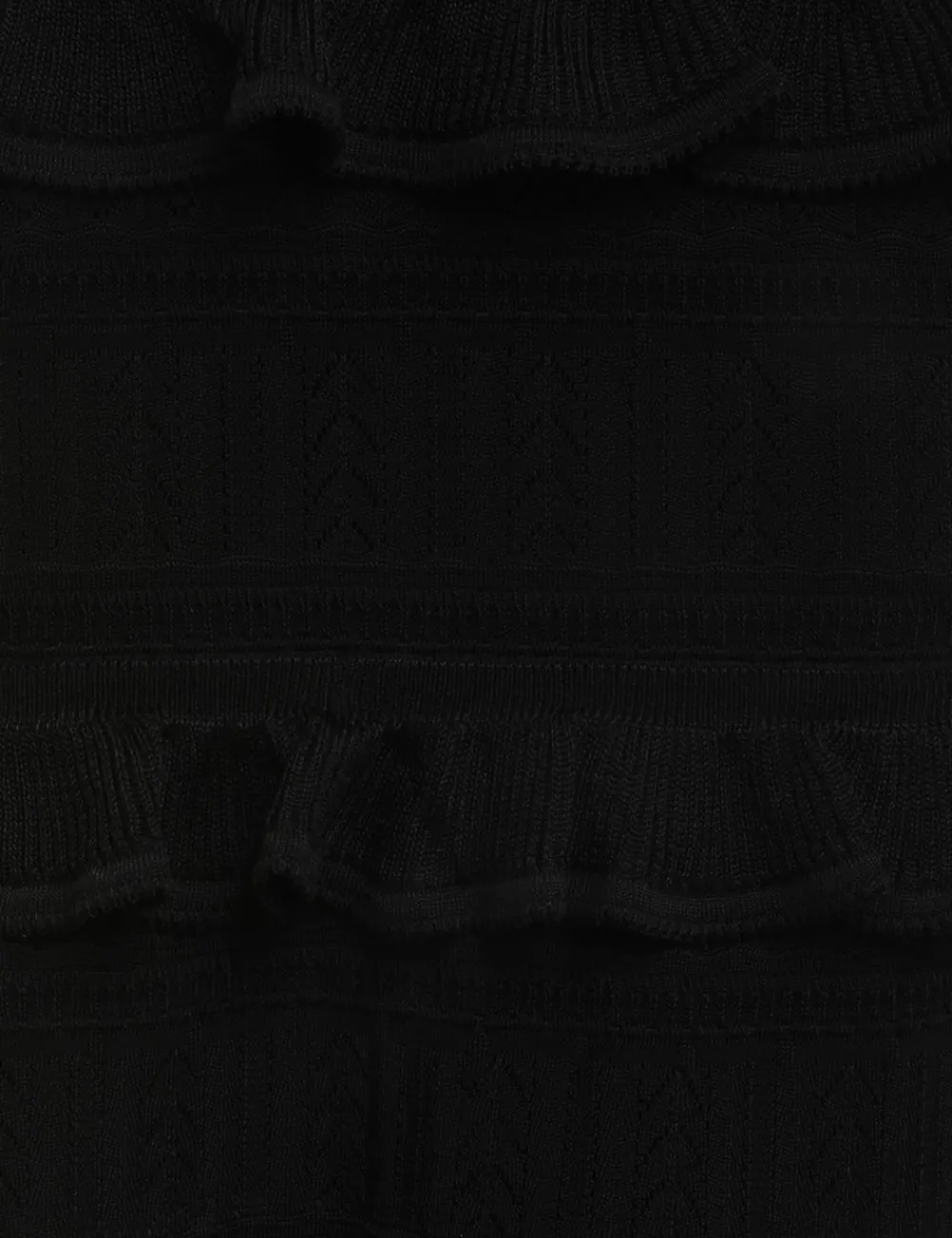 ZIMMERMANN Luminosity Ruffle Tank Dress-Women Knitwear