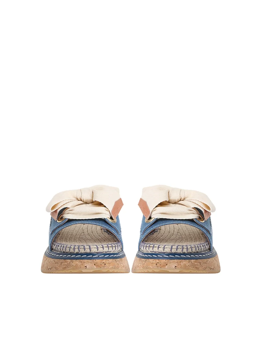 ZIMMERMANN Bow Flatform Espadrille-Women Sandals