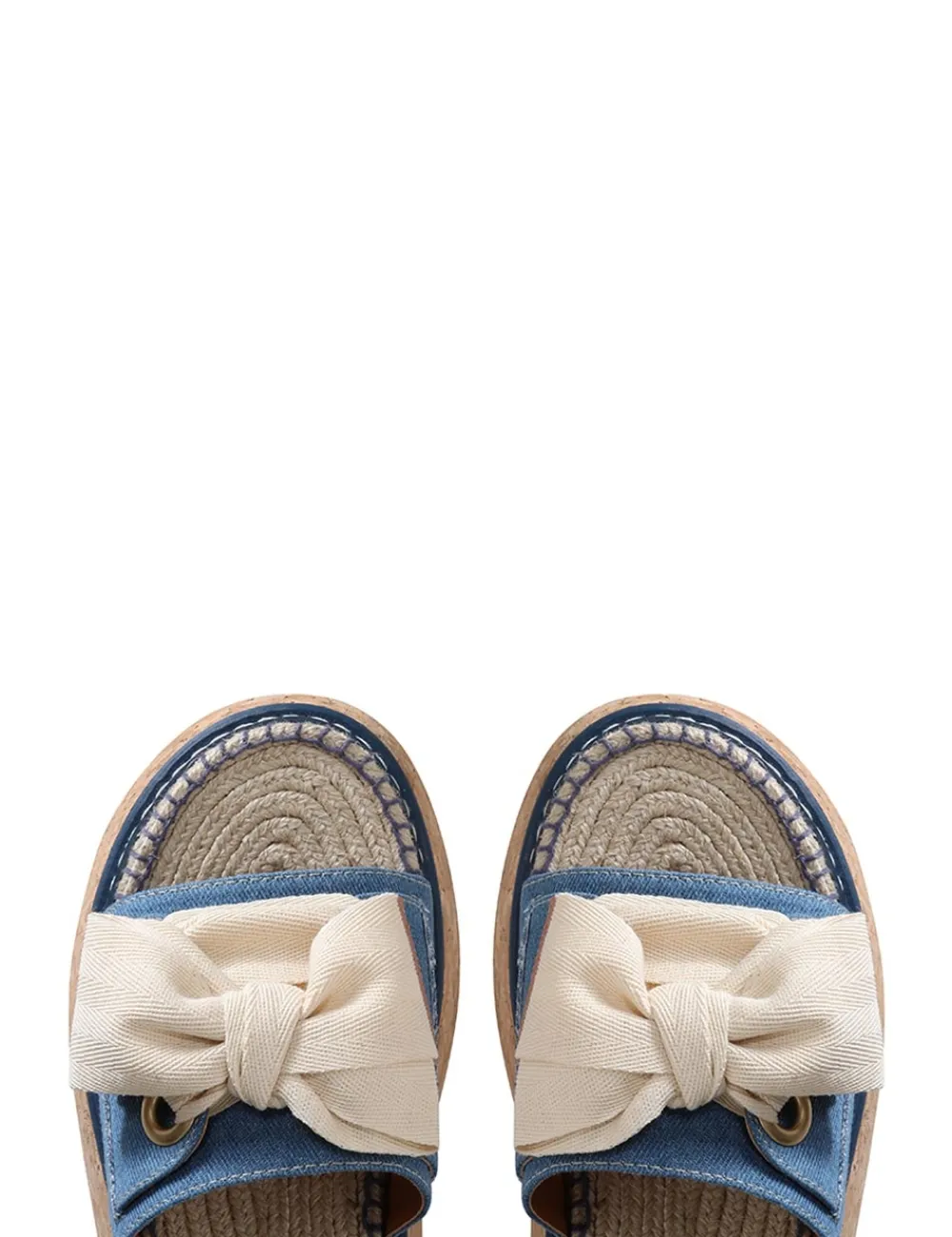 ZIMMERMANN Bow Flatform Espadrille-Women Sandals