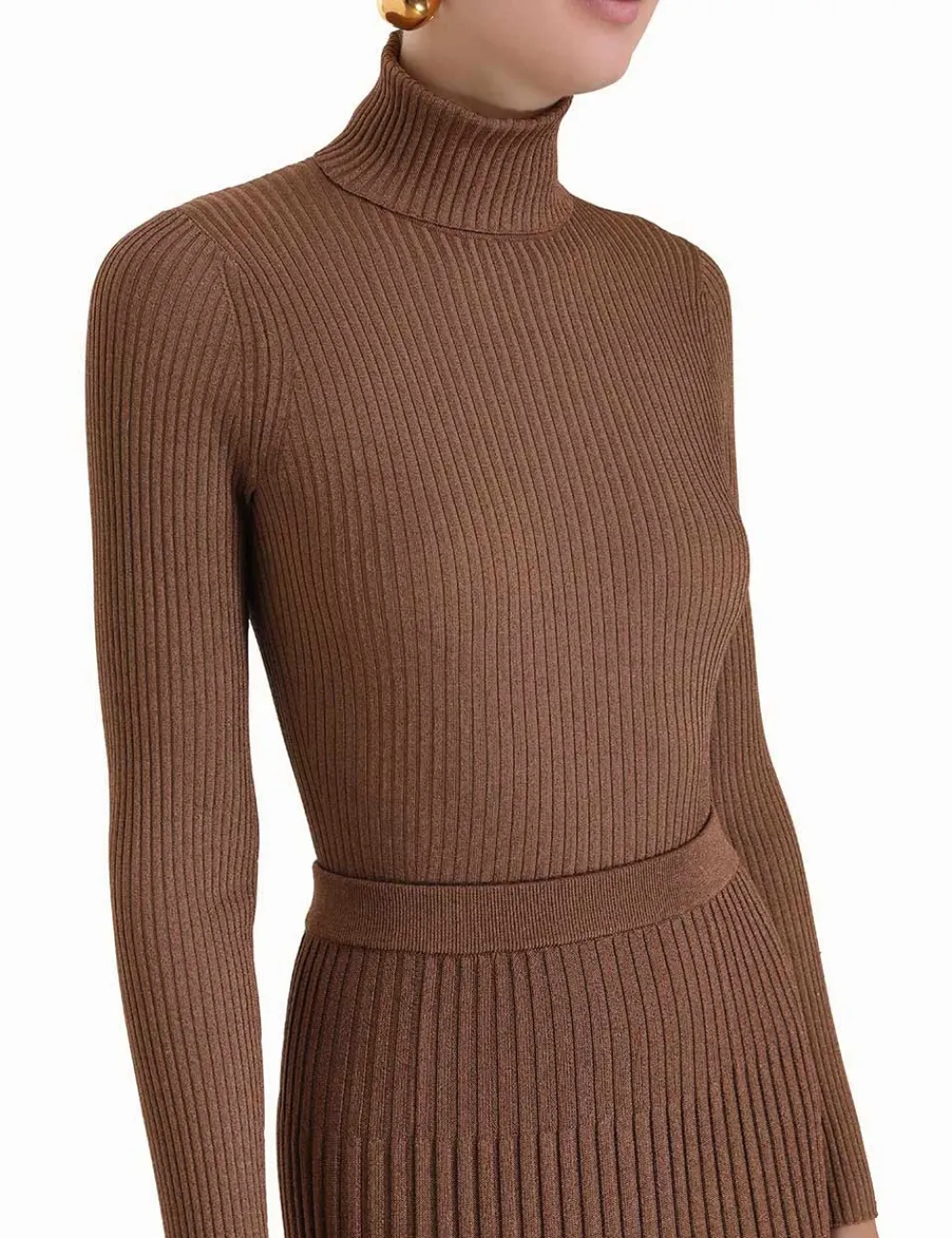 ZIMMERMANN Luminosity Lurex Rayon Top-Women Knitwear