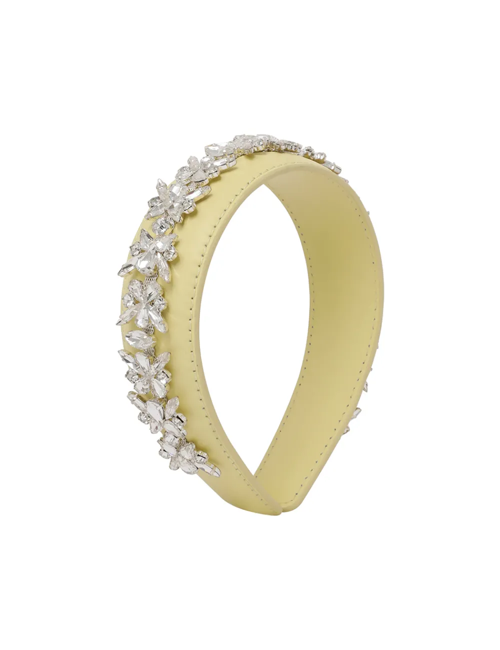 ZIMMERMANN Leather Crystal Headband-Women Hair Accessories