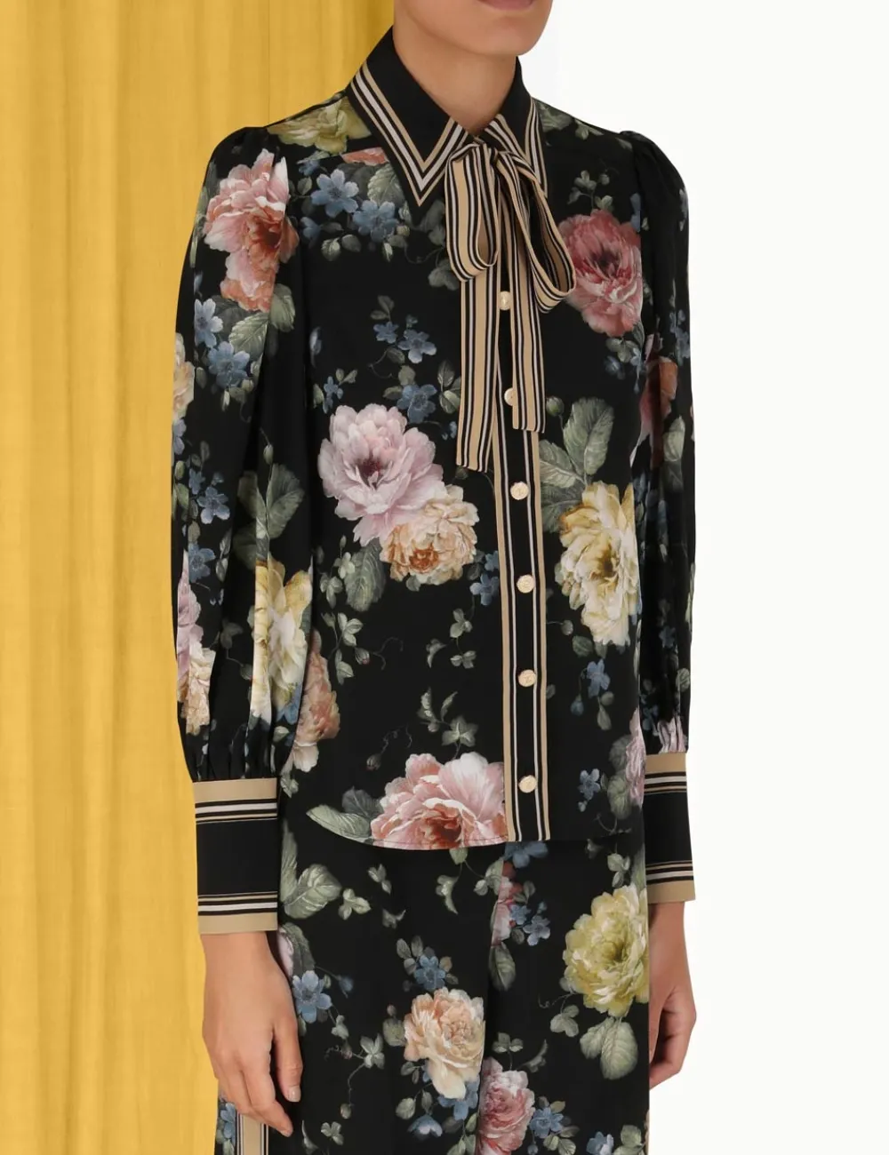 ZIMMERMANN Luminosity Blouson Shirt-Women Luminosity