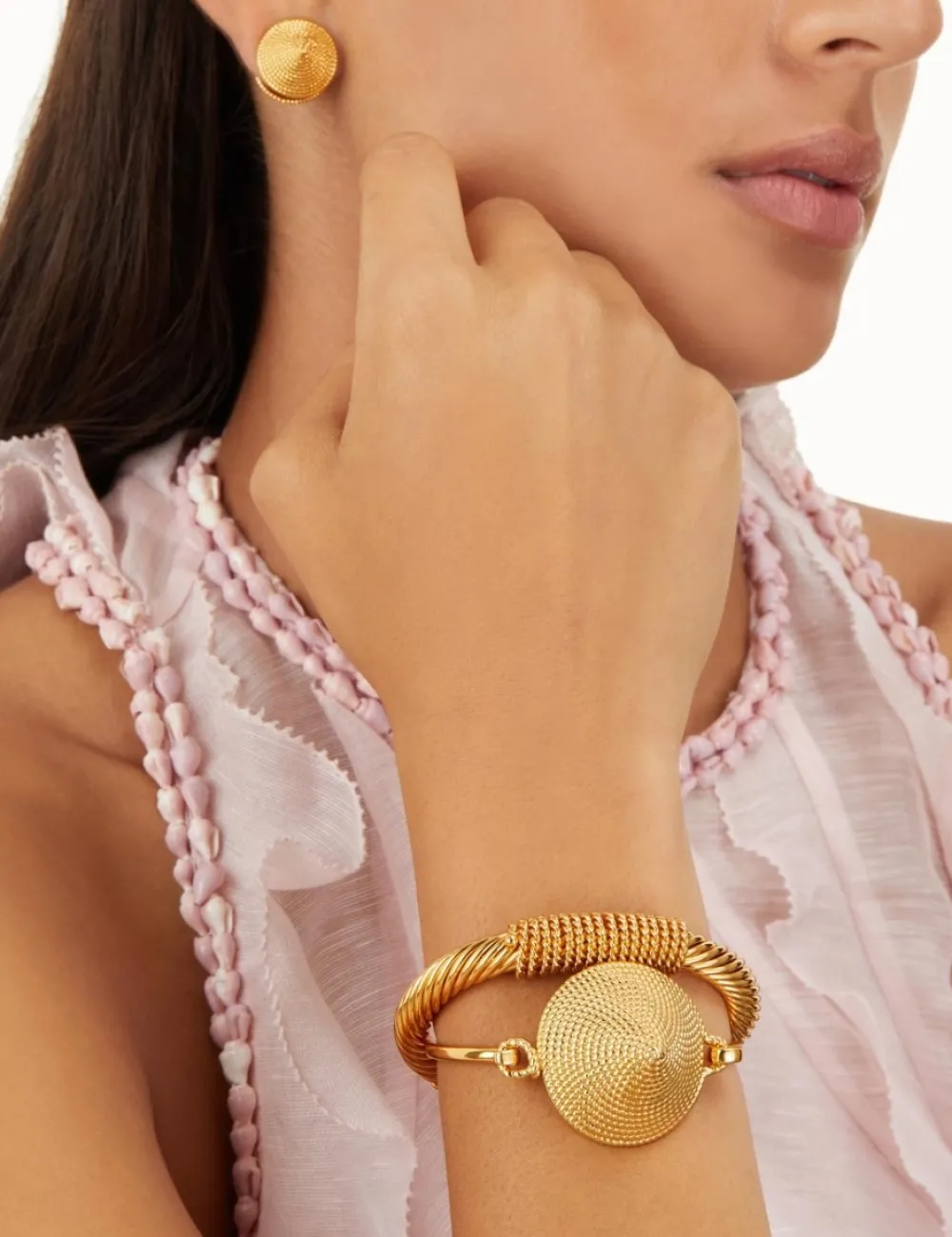 ZIMMERMANN Spiral Rope Cone Earrings-Women Earrings