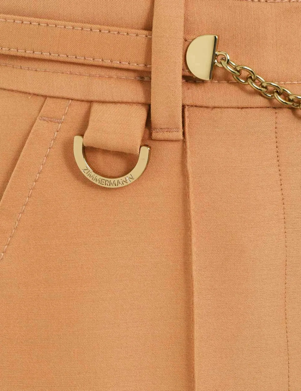 ZIMMERMANN Luminosity Wide Leg Pant-Women Shorts & Pants