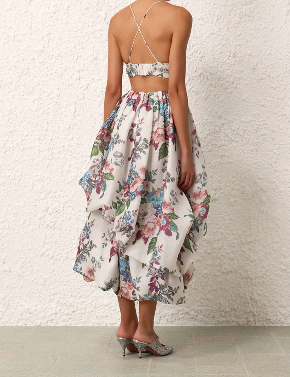 ZIMMERMANN Matchmaker Embellished Bra-Women Tops