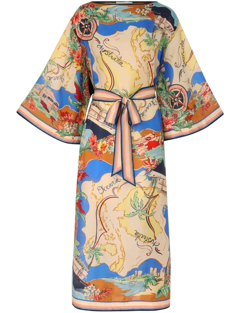 ZIMMERMANN Alight Midi Dress-Women Clothing