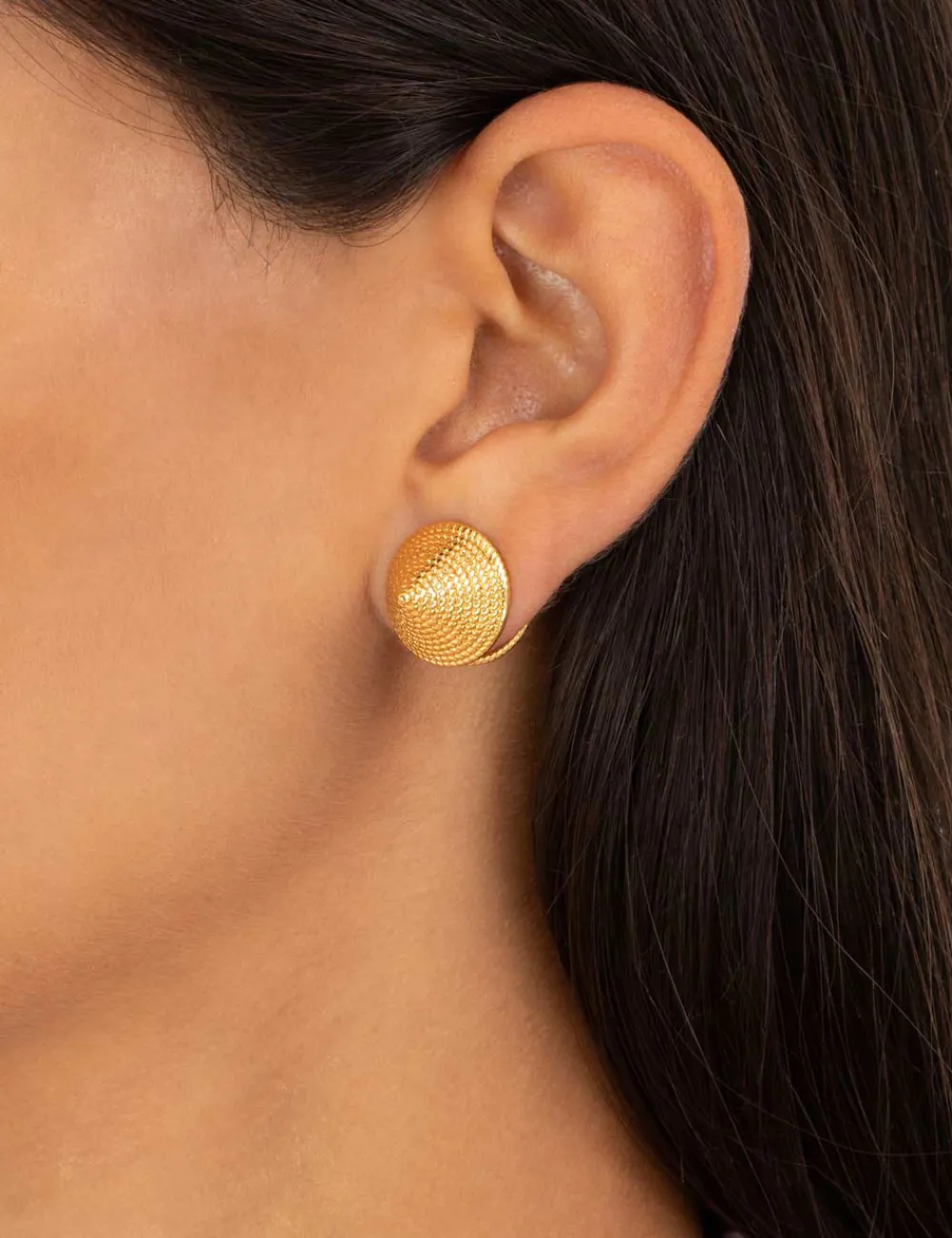 ZIMMERMANN Spiral Rope Cone Earrings-Women Accessories