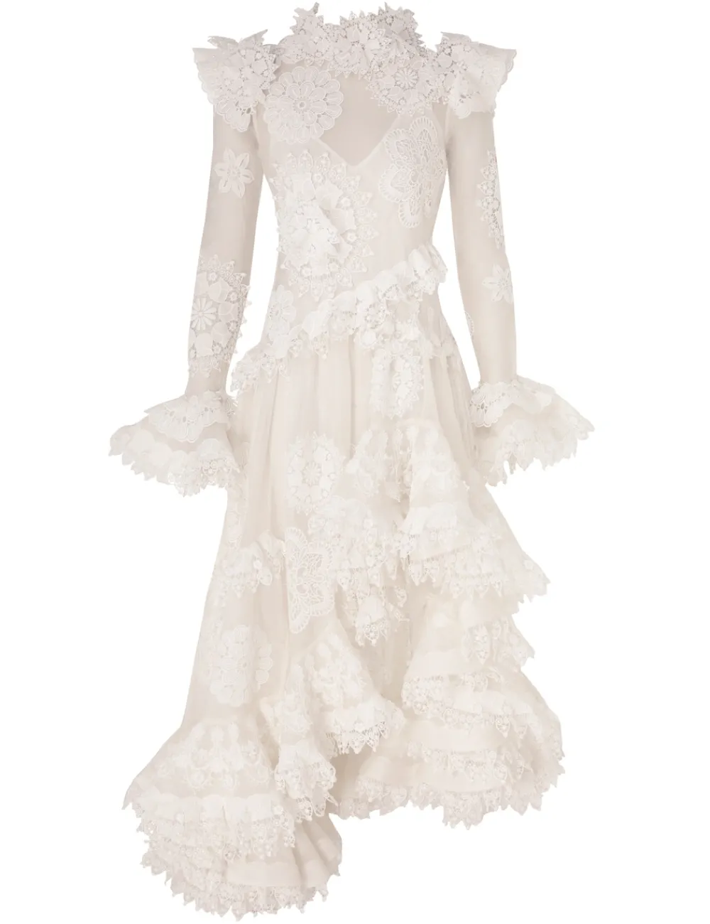 ZIMMERMANN Matchmaker Doily Dress-Women Dresses