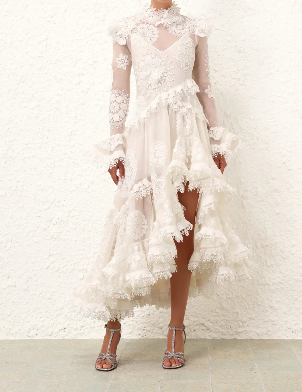 ZIMMERMANN Matchmaker Doily Dress-Women Dresses