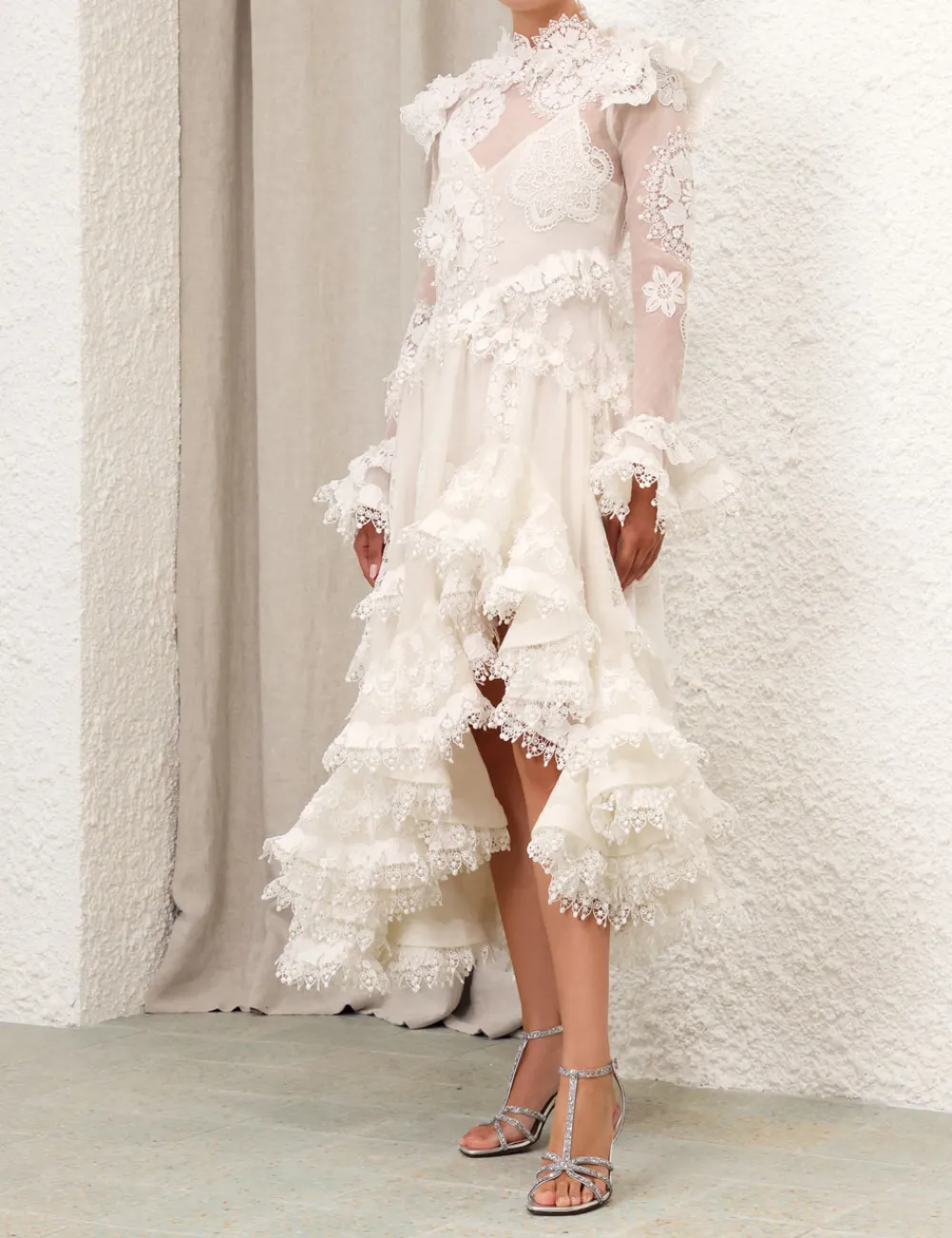 ZIMMERMANN Matchmaker Doily Dress-Women Dresses