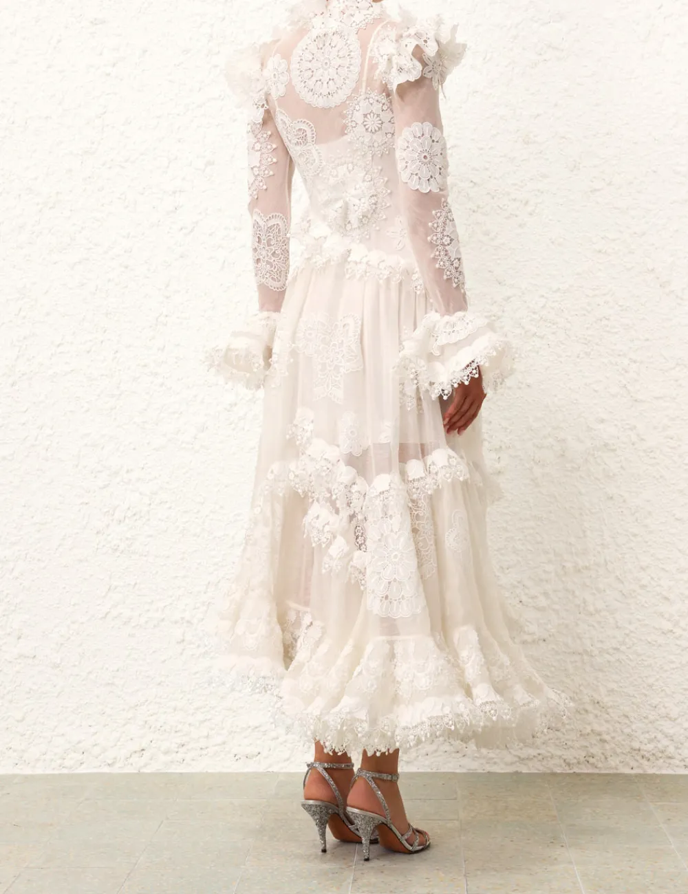 ZIMMERMANN Matchmaker Doily Dress-Women Dresses