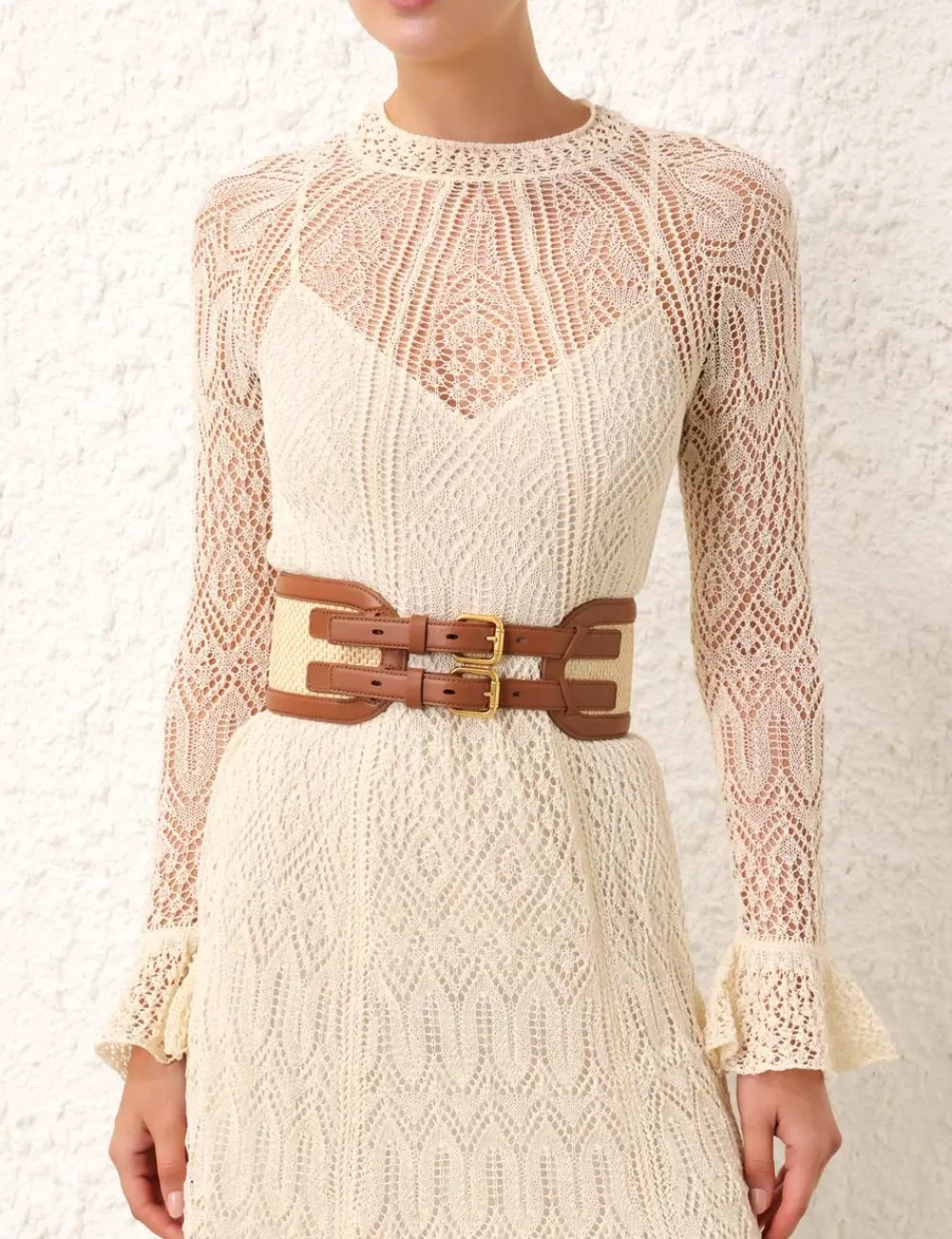 ZIMMERMANN Raffia Belt 90-Women Accessories